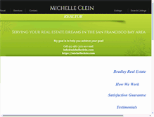 Tablet Screenshot of michelleclein.com